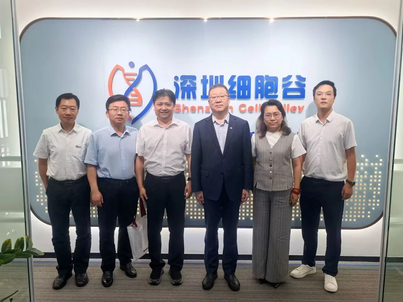 中国医药董事长杨光一行到访深圳Ebpay官网考察研讨